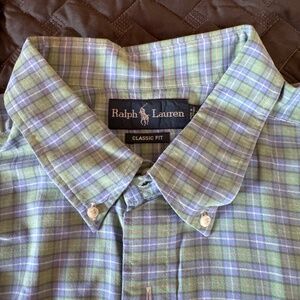 Polo Ralph Lauren Short Sleeve Plaid Shirt